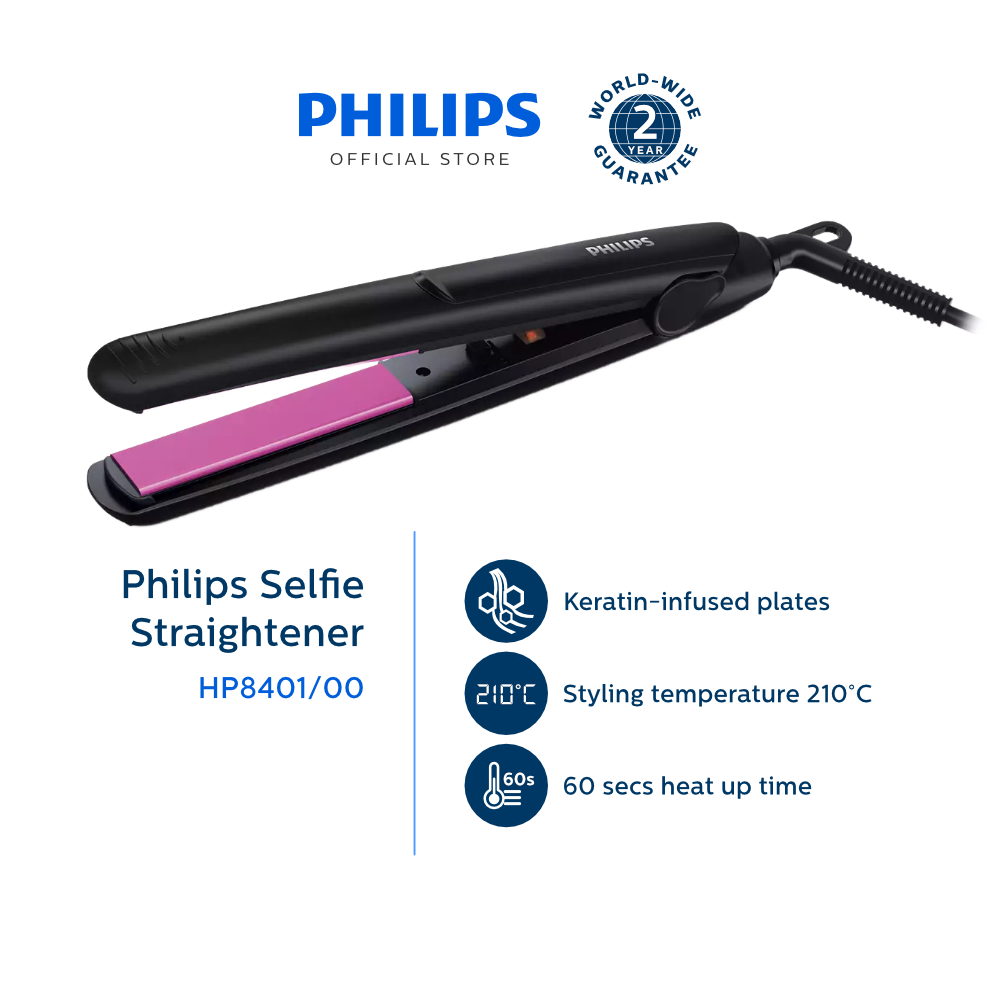 Buy Philips Essential Care 1.75 Inch Extra Wide Hair Straightener HP8325  Online in UAE | Sharaf DG